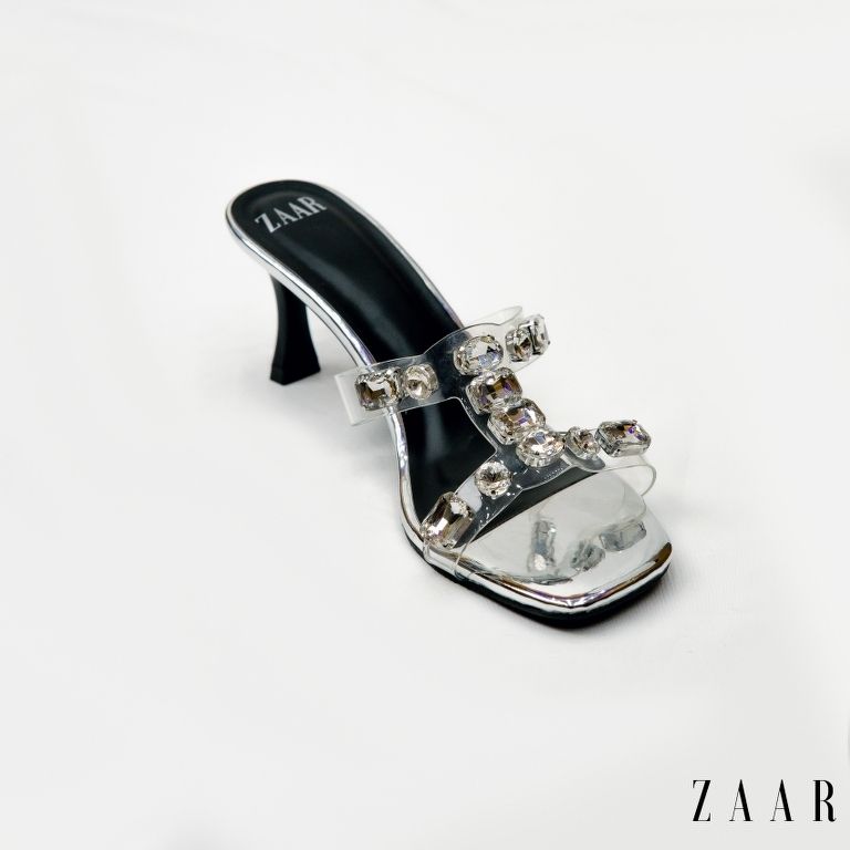 Glimmering Gems in Silver