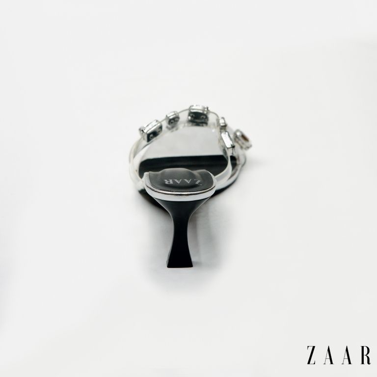 Glimmering Gems in Silver