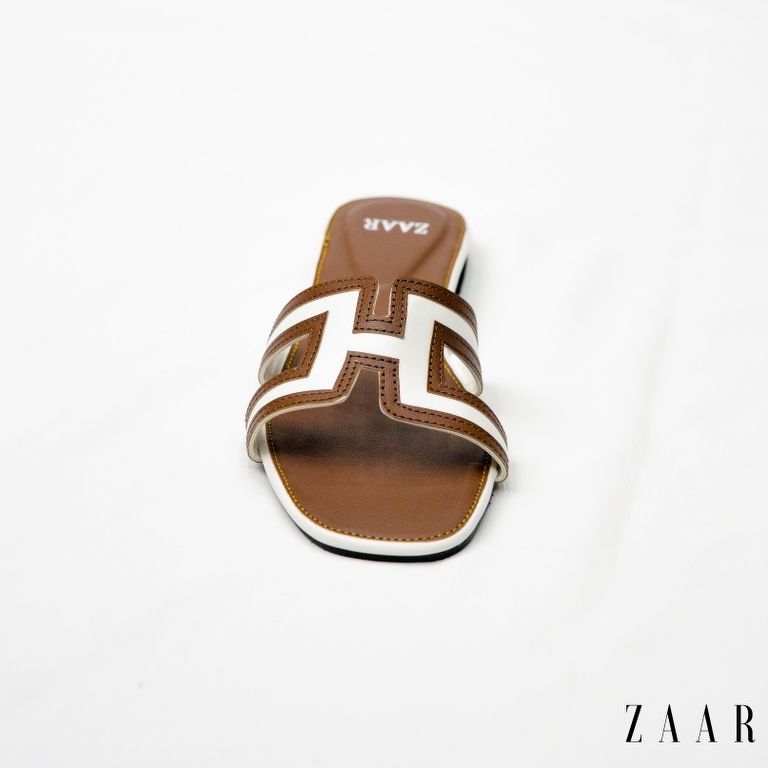 Hermès in White & Brown