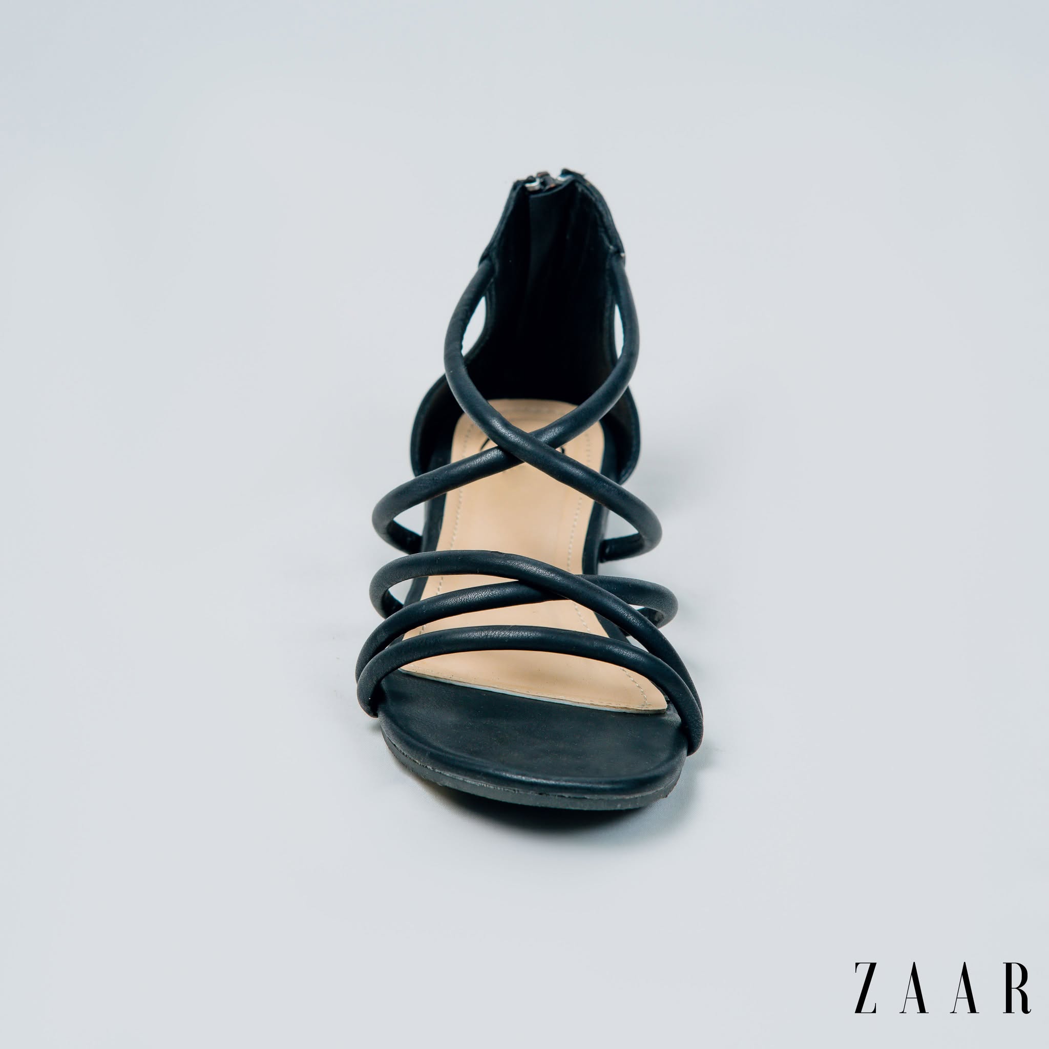 Chic Cascades in Black