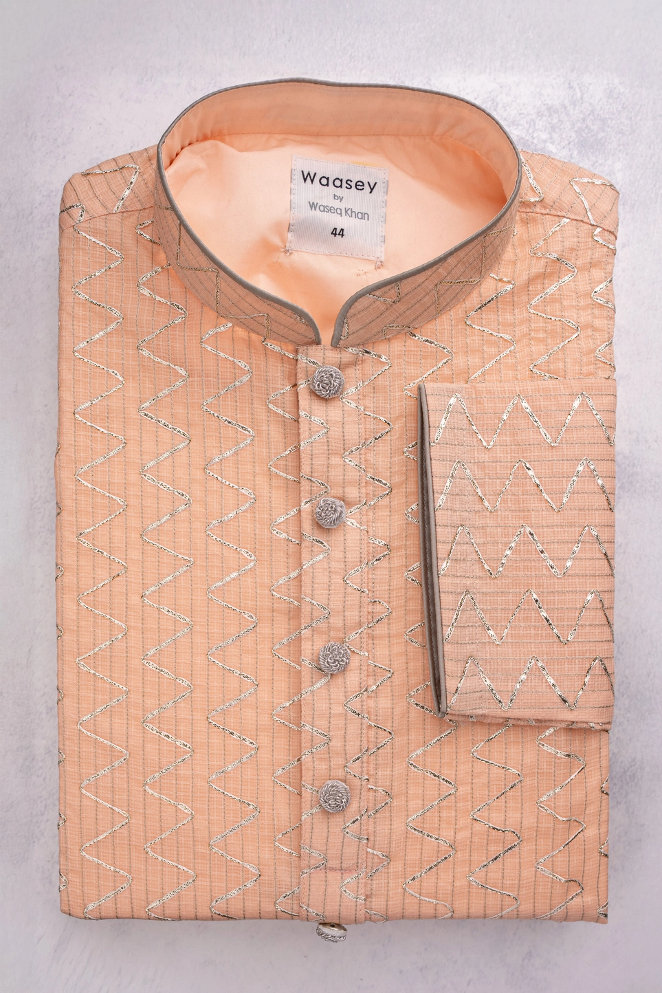 All-Over Zigzag Panjabi