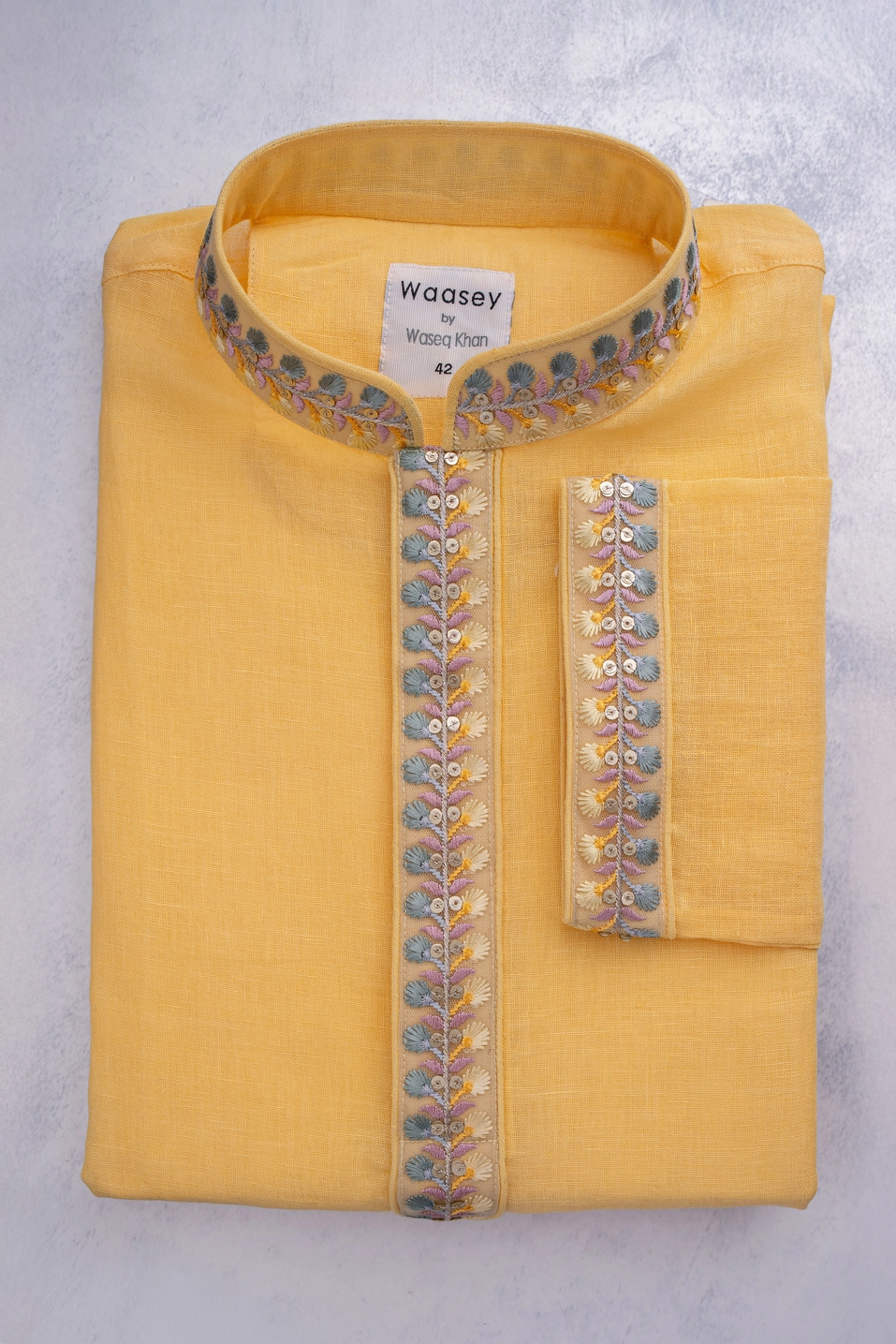 Marigold Motif Panjabi