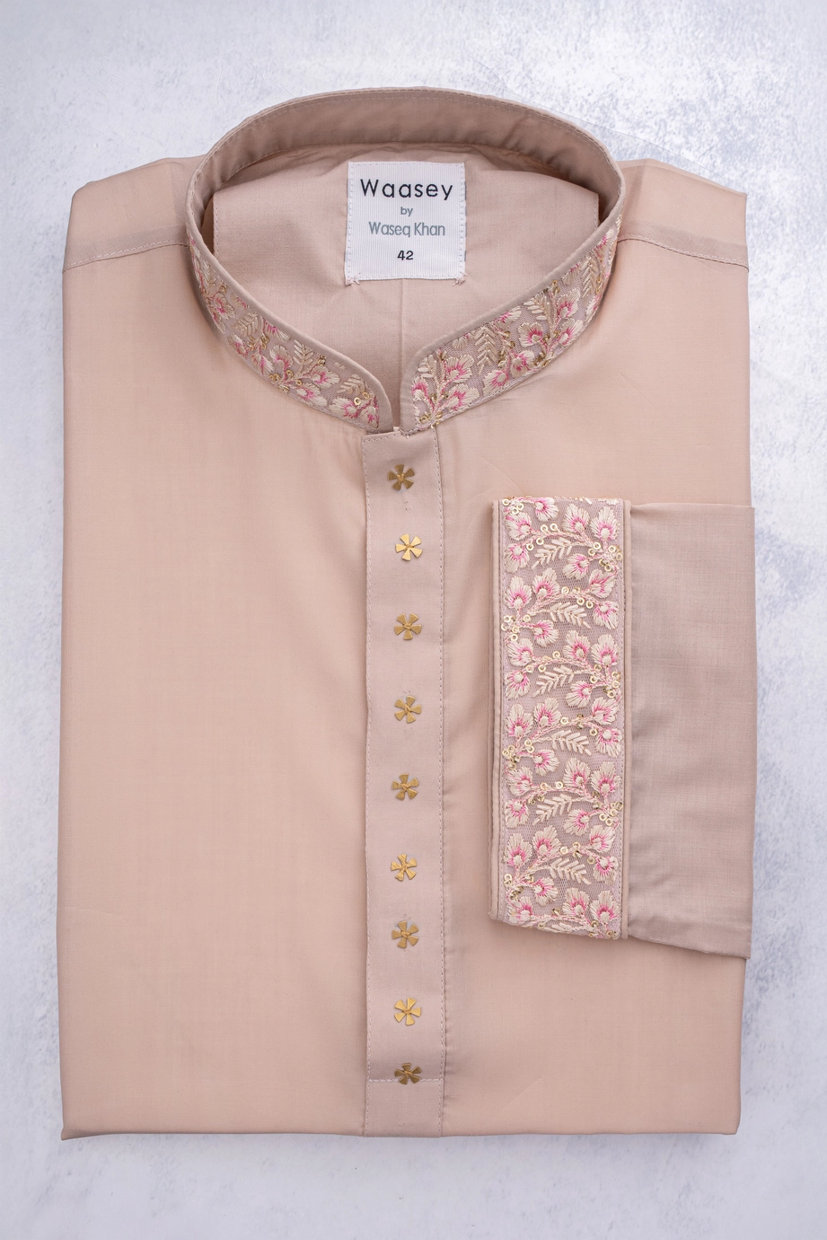 Placket Motif Panjabi