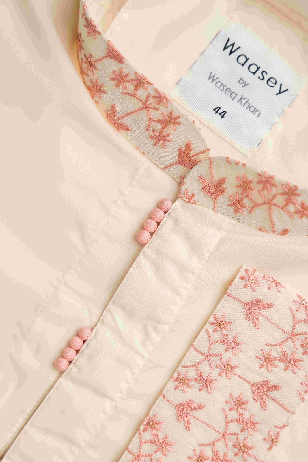 White Embroidered Panjabi