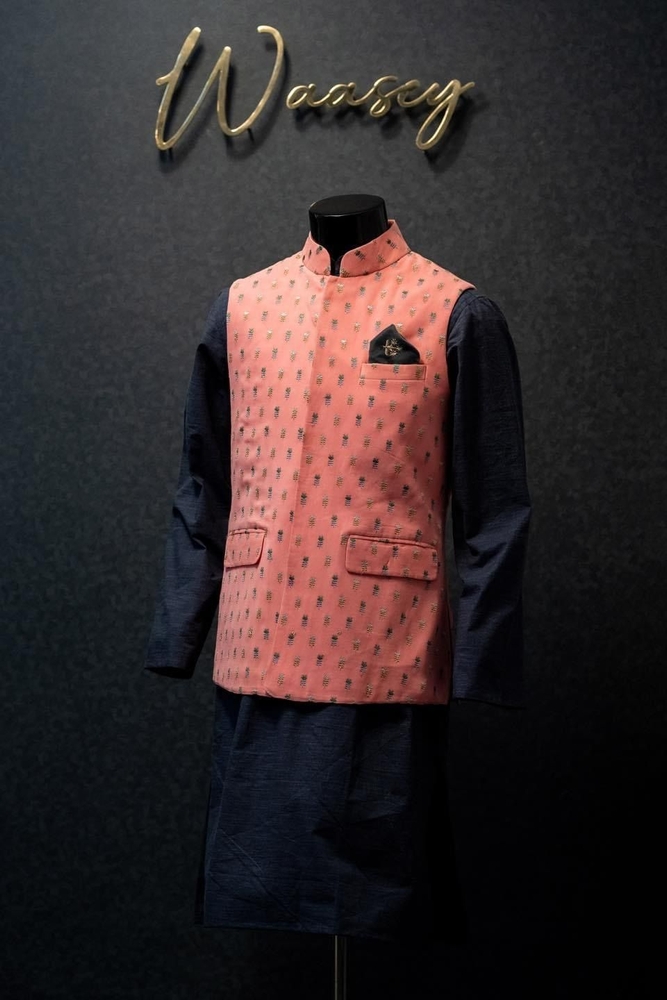 Coatie with Floral Motifs